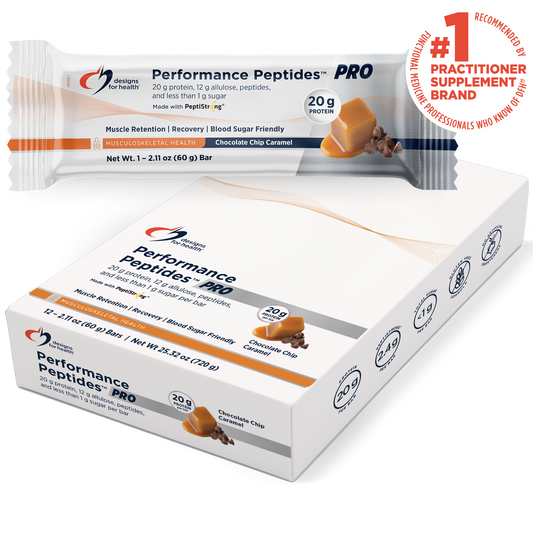 Designs for Health Performance Peptides Pro 12 Bars