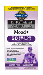 Garden of Life Dr. Formulated Mood+ 50B Shelf Stable 60 Veg Capsules
