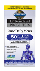 Garden of Life Dr. Formulated Once Daily Men 50B Shelf Stable 30 Veg Capsules