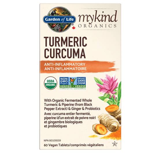 Garden of Life mykind Organics Turmeric 60 Tablets