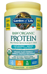 Garden of Life RAW Organic Protein Unflavored 568g