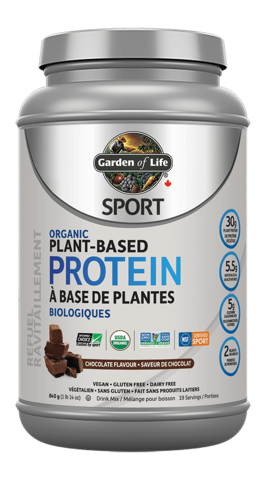 Garden of Life SPORT Organic Plant Based Protein Chocolate 840g