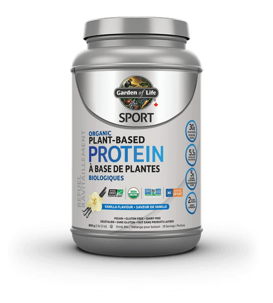 Garden of Life SPORT Organic Plant Based Protein Vanilla 806g