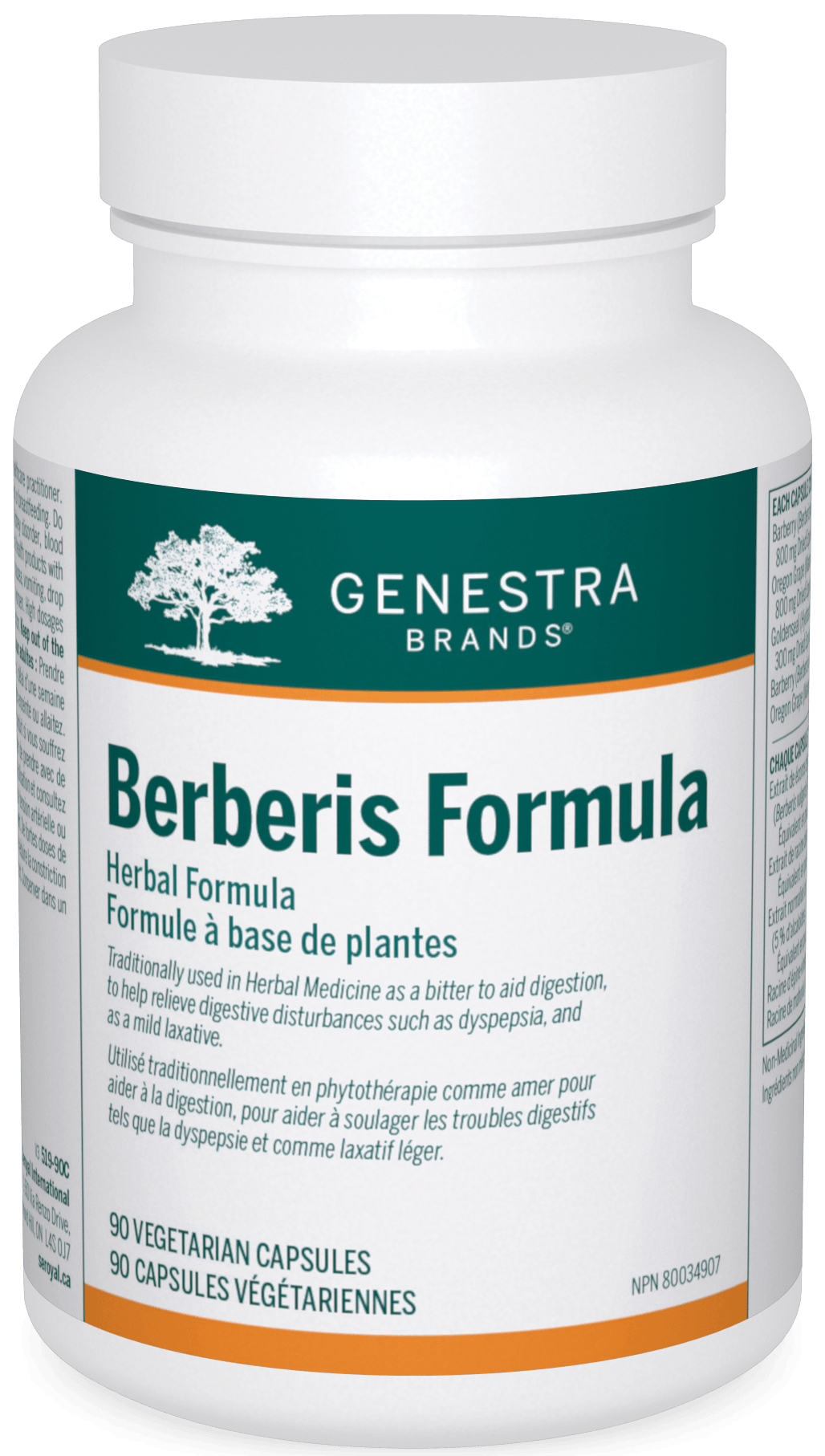 Genestra Berberis Formula 90 Capsules 