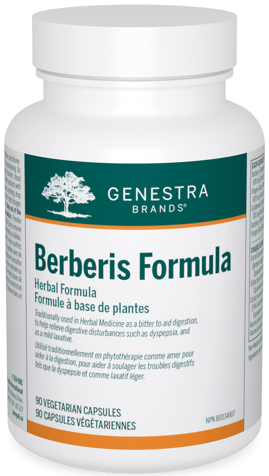 Genestra Berberis Formula 90 Capsules 