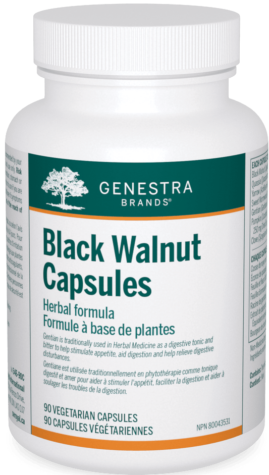 Genestra Black Walnut 90 Capsules 