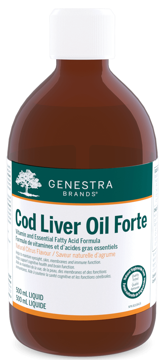 Genestra Cod Liver Oil Forte Liquid 500mL 