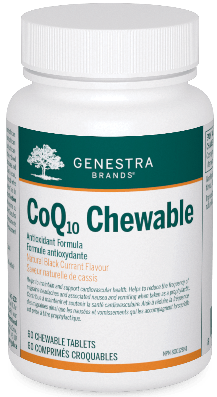 Genestra CoQ10 60 Chewable Tablets 
