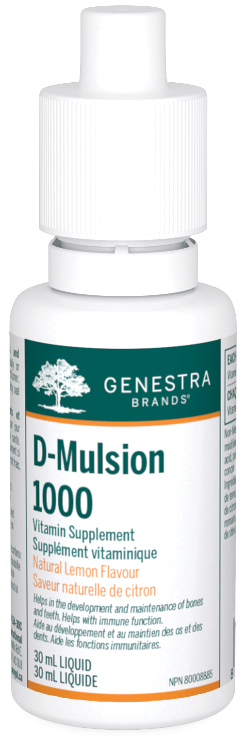 Genestra D-Mulsion 1000 (Lemon) 30mL 