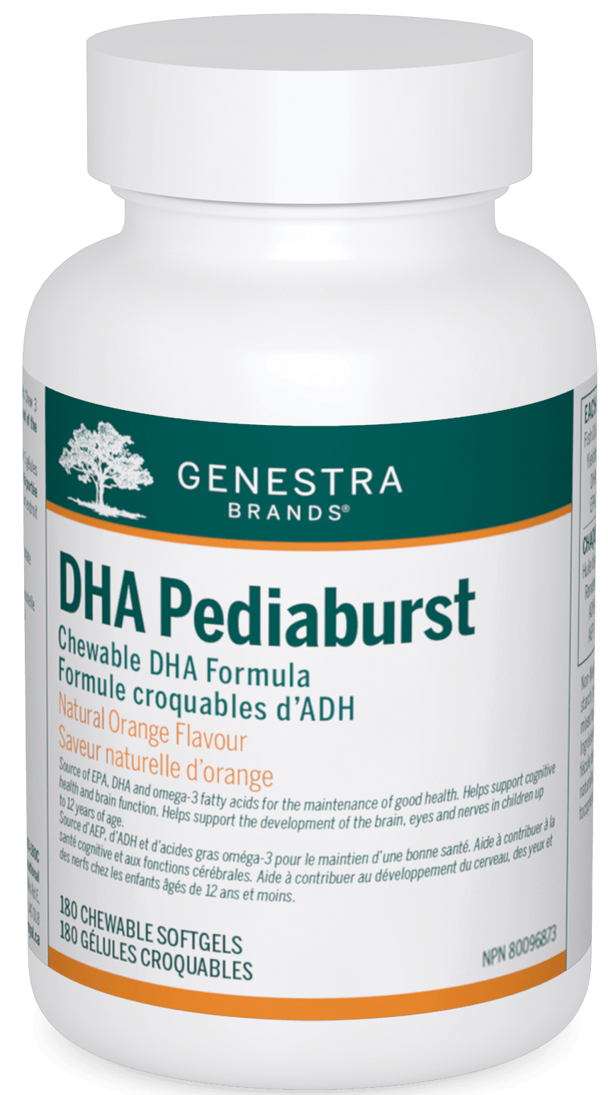 Genestra DHA Pediaburst Orange 180 Softgels 