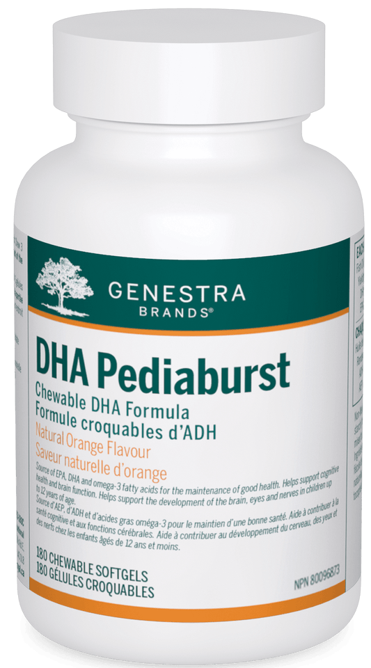 Genestra DHA Pediaburst Orange 180 Softgels 