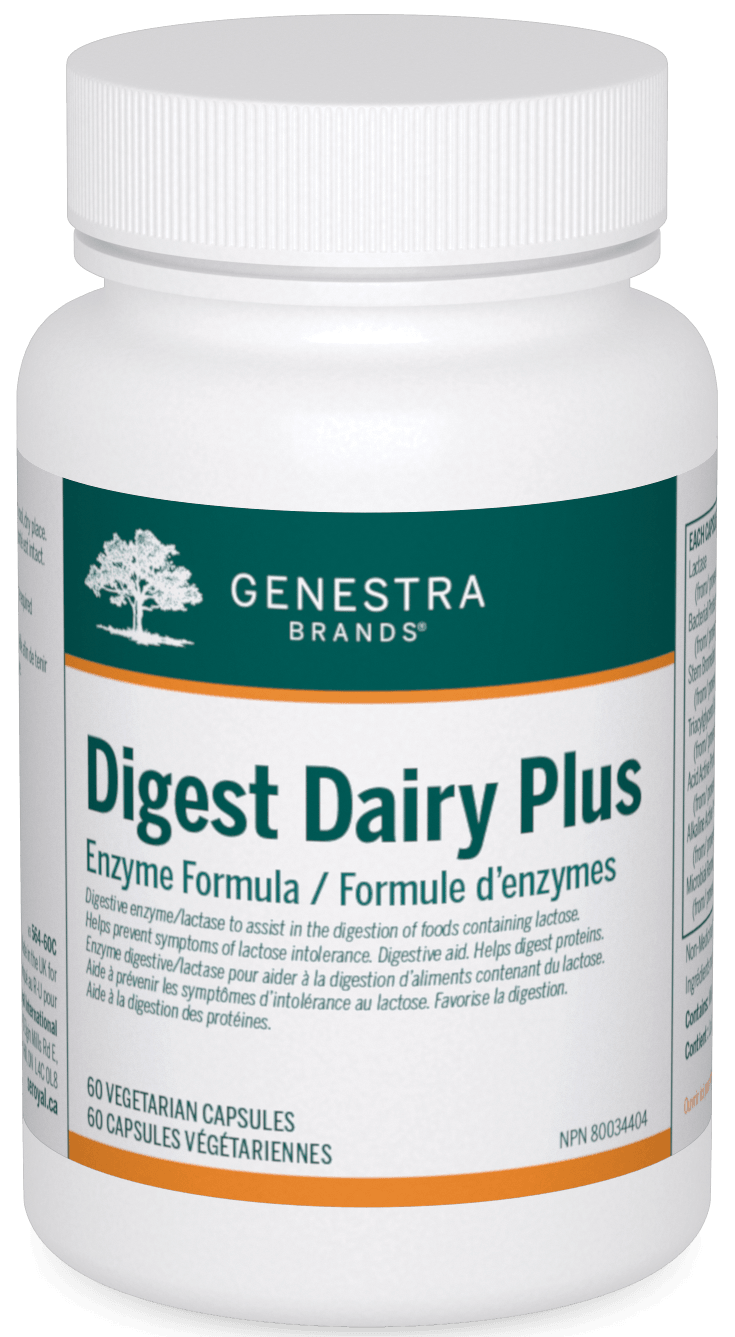 Genestra Digest Dairy Plus 60 Capsules 