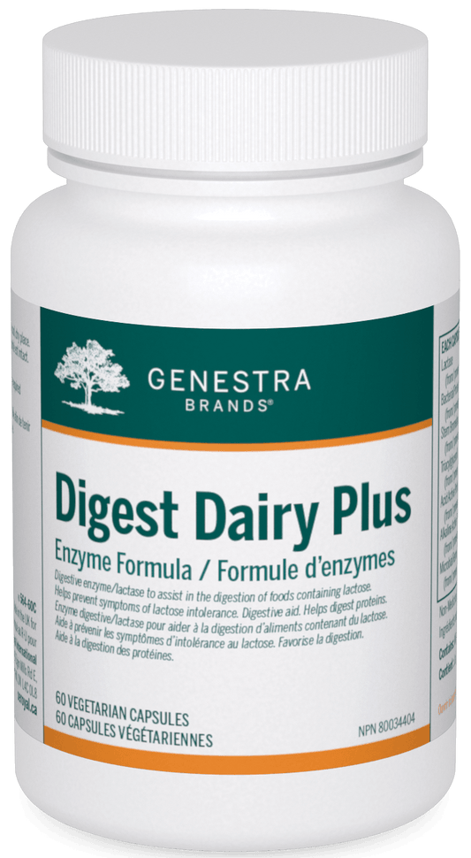 Genestra Digest Dairy Plus 60 Capsules 