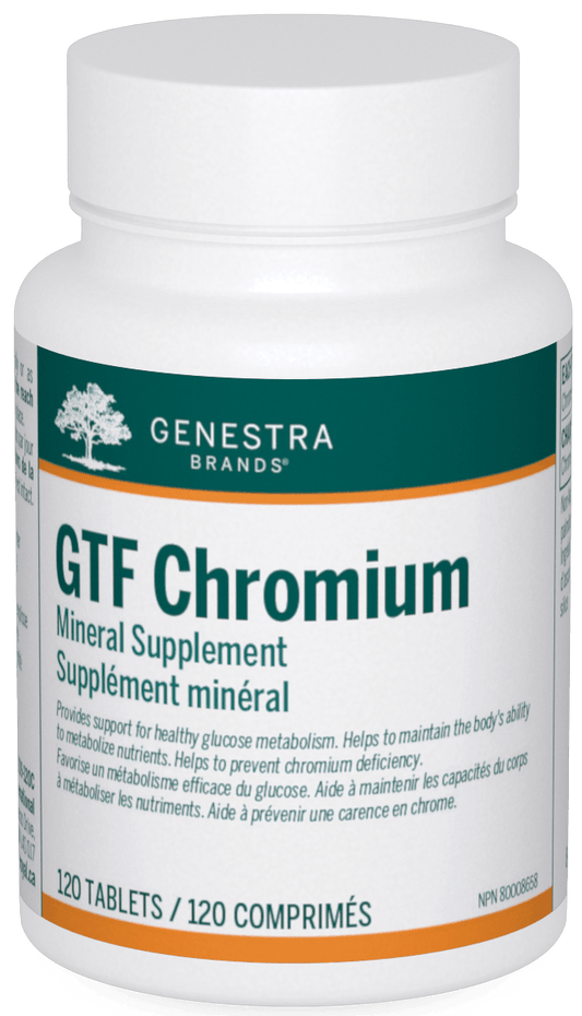 Genestra GTF Chromium 120 Tablets 