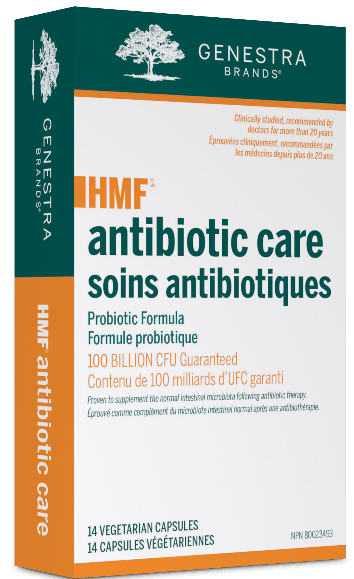 Genestra HMF Antibiotic Care 14 Capsules 