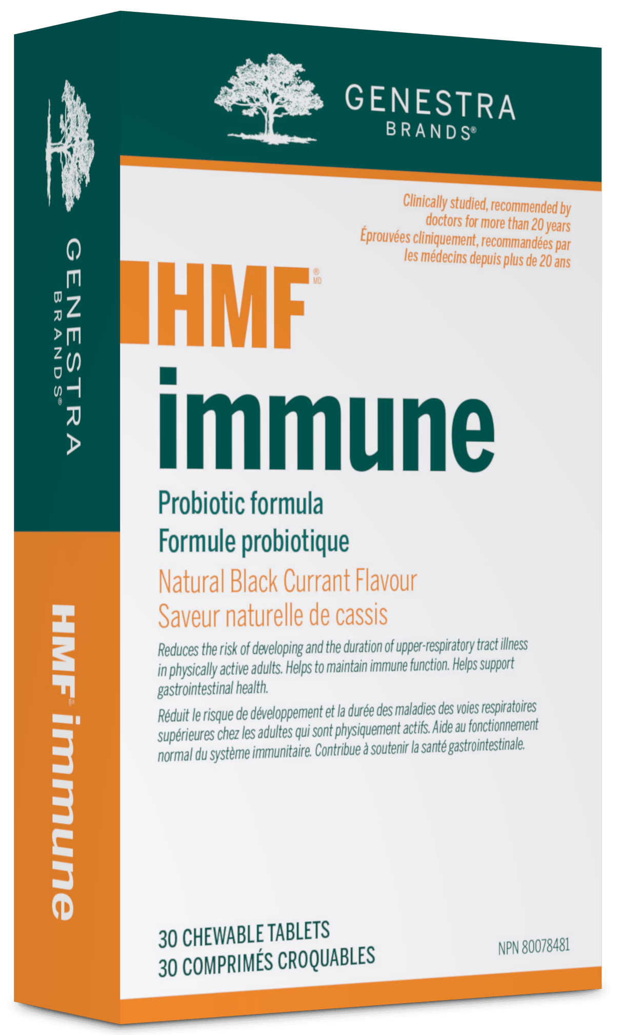 Genestra HMF Immune 30 Chewable Tablets 