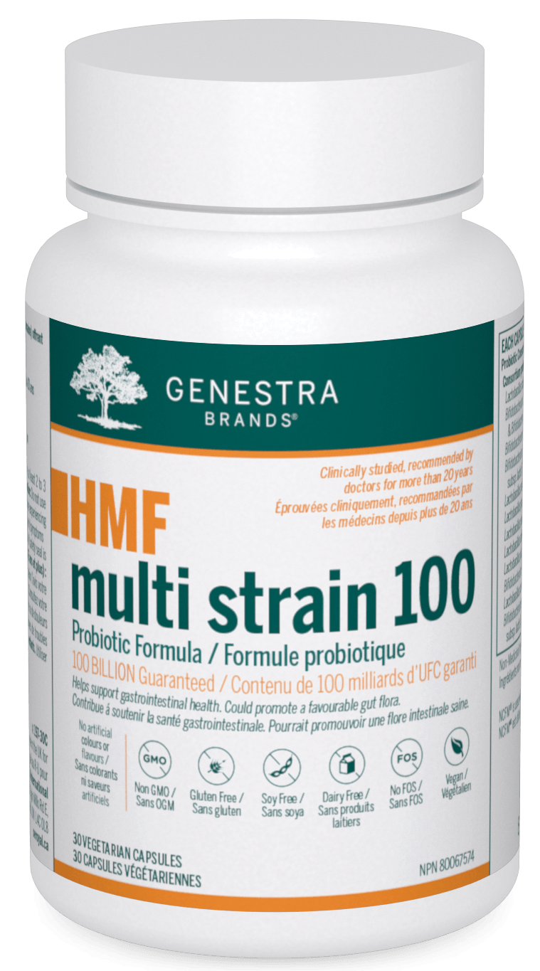 Genestra HMF Multi Strain 100 30 Veg Capsules 