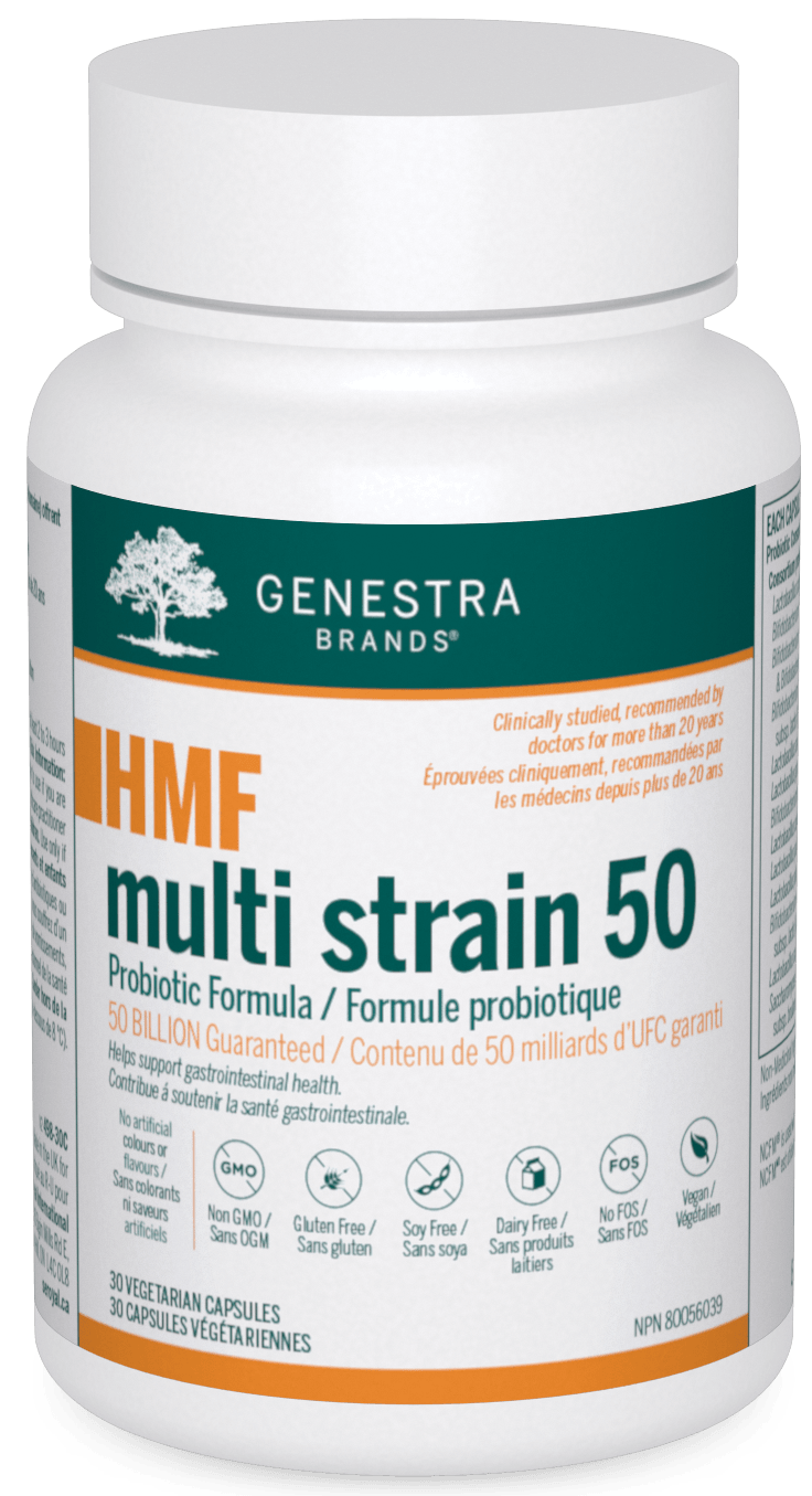 Genestra HMF Multi Strain 50 30 Veg Capsules 