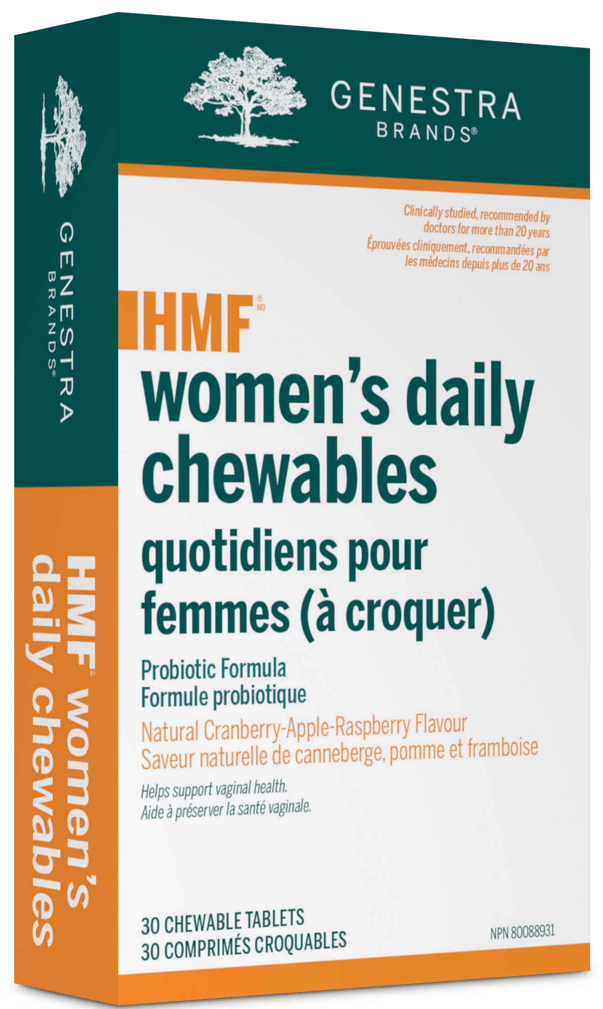 Genestra HMF Women's Daily 30 Chewable Tablets 