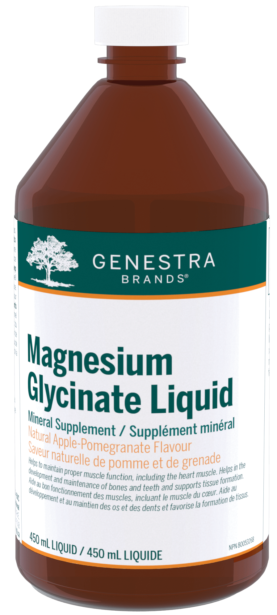 Genestra Magnesium Glycinate Liquid 450mL 