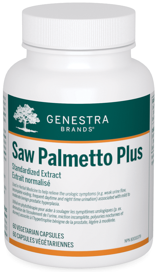 Genestra Saw Palmetto Plus 60 Capsules 