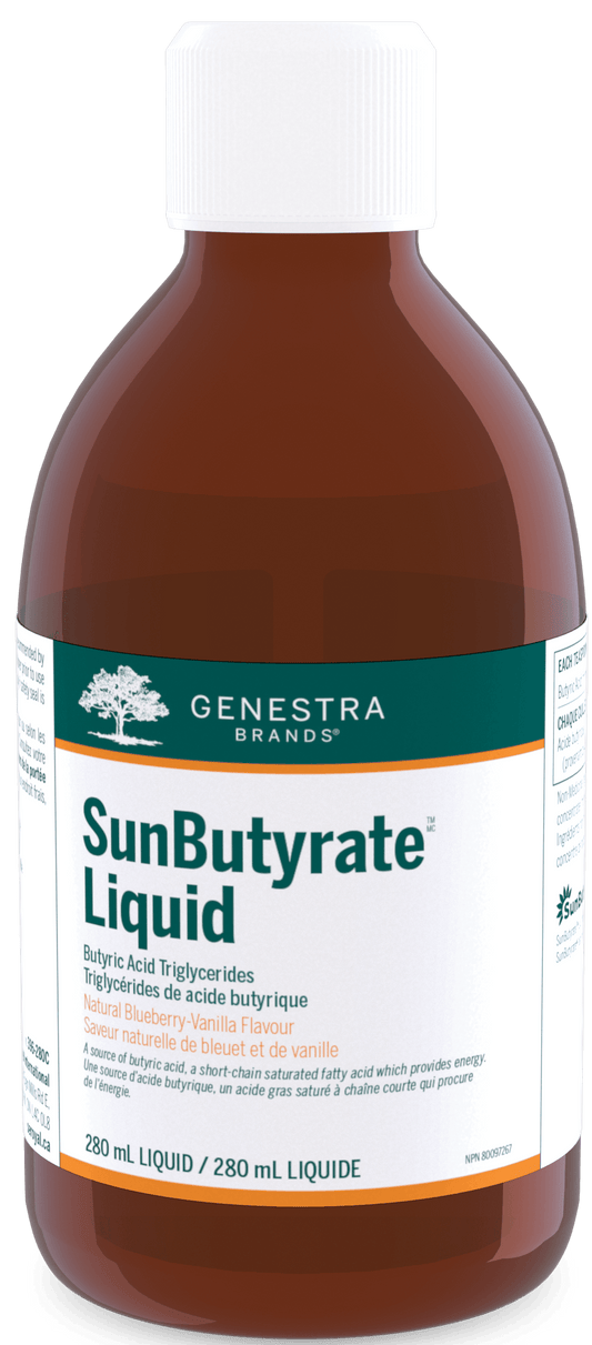 Genestra Sunbutyrate Liquid Blueberry Vanilla 280mL - 