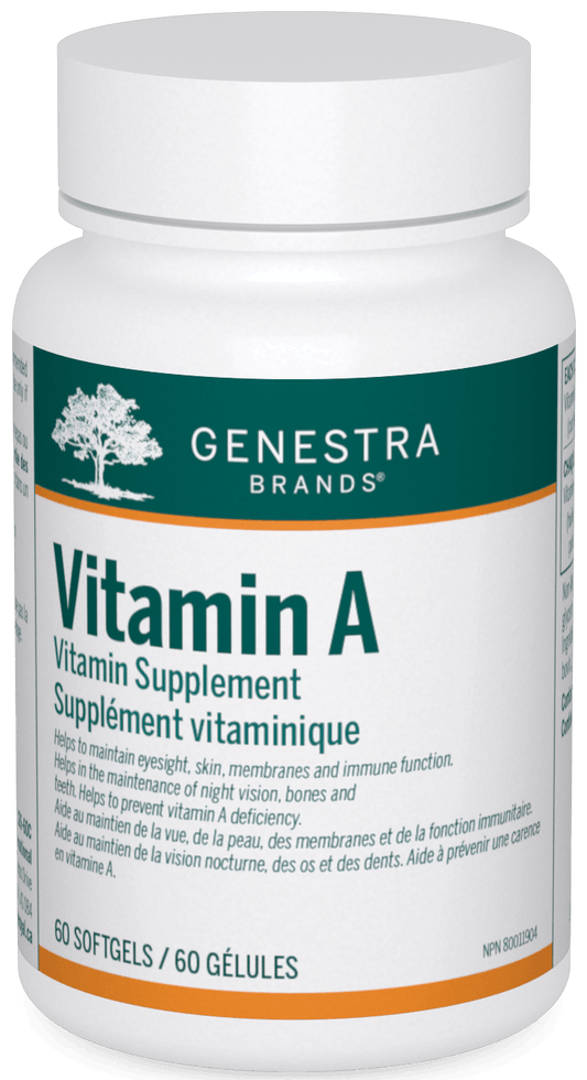 Genestra Vitamin A 60 Softgels 