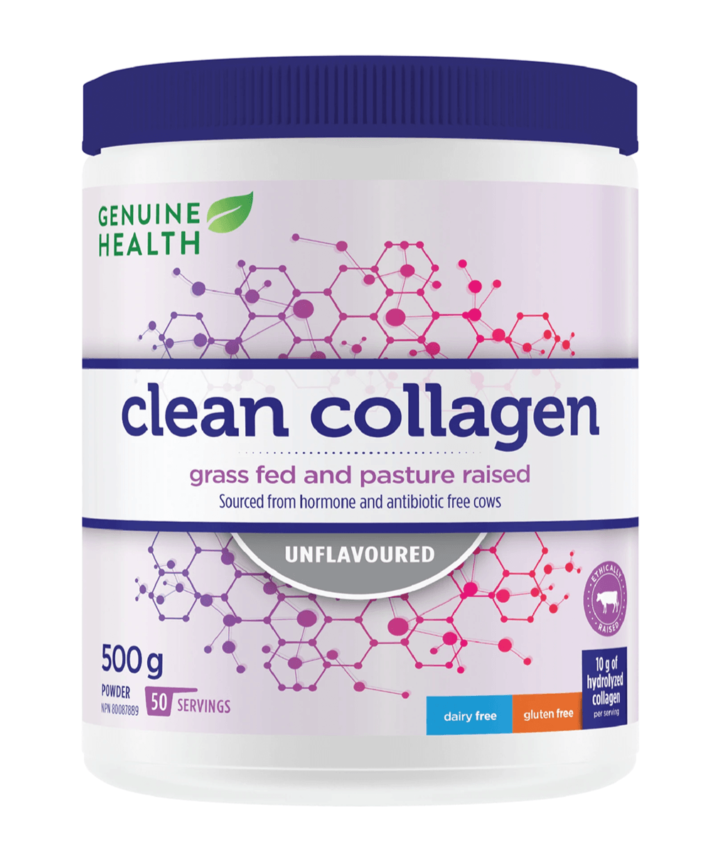 Genuine Health Clean Collagen Bovine Unflavored 500g 