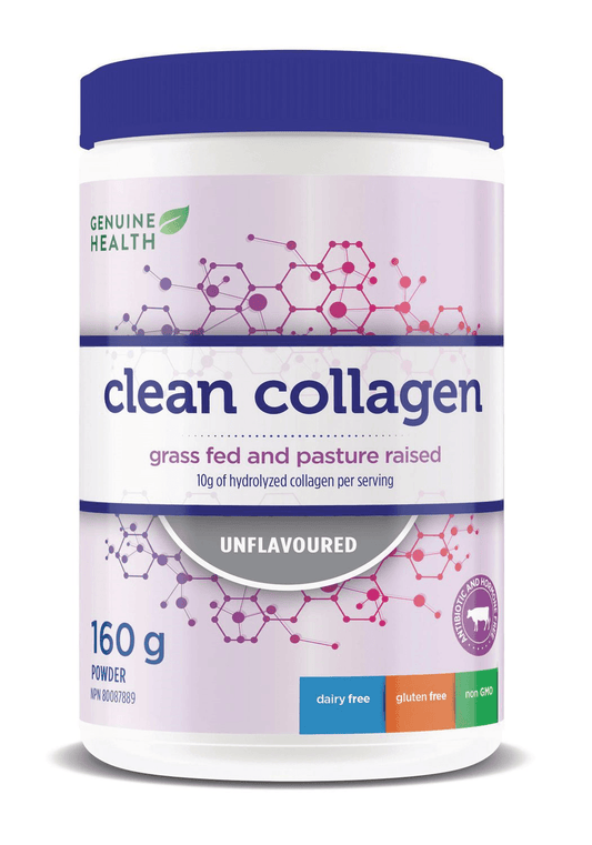 Genuine Health Clean Collagen Bovine Unflavoured 160g 
