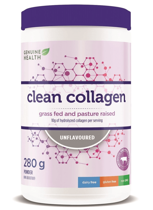 Genuine Health Clean Collagen Bovine Unflavoured 280g 