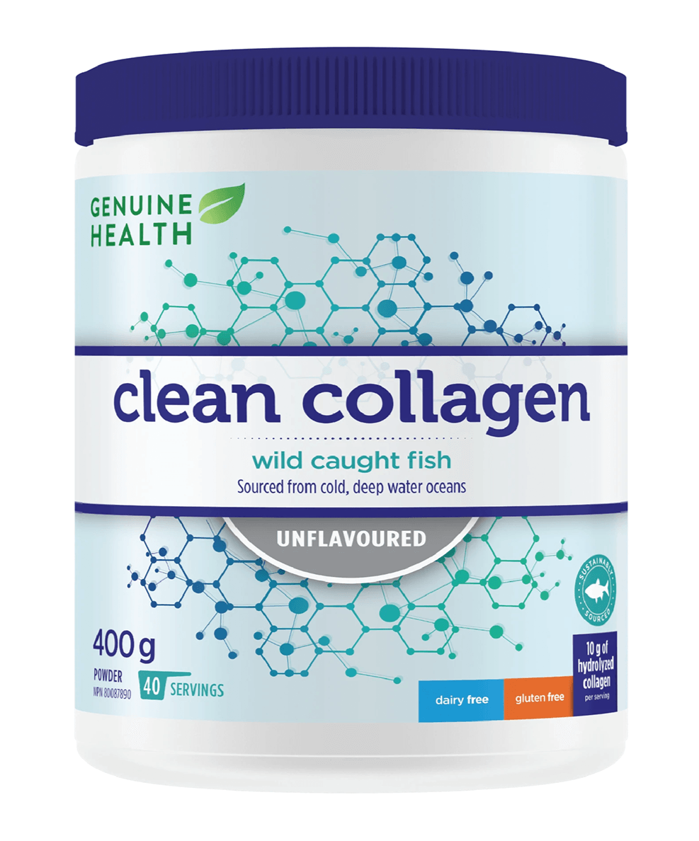 Genuine Health Clean Collagen Marine Unflavored 400g 