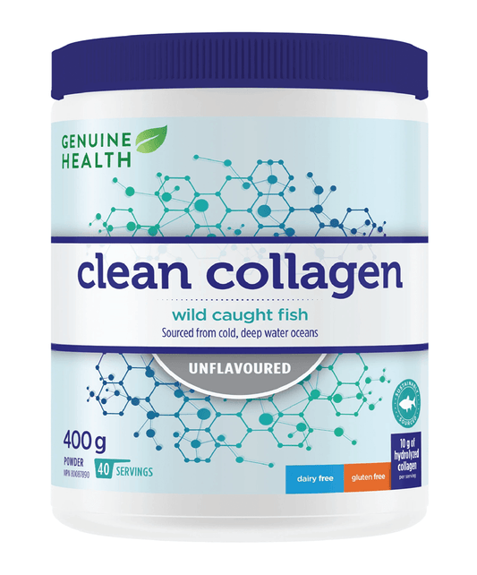 Genuine Health Clean Collagen Marine Unflavored 400g 