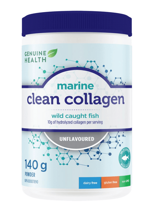 Genuine Health Clean Collagen Marine Unflavoured 140g 