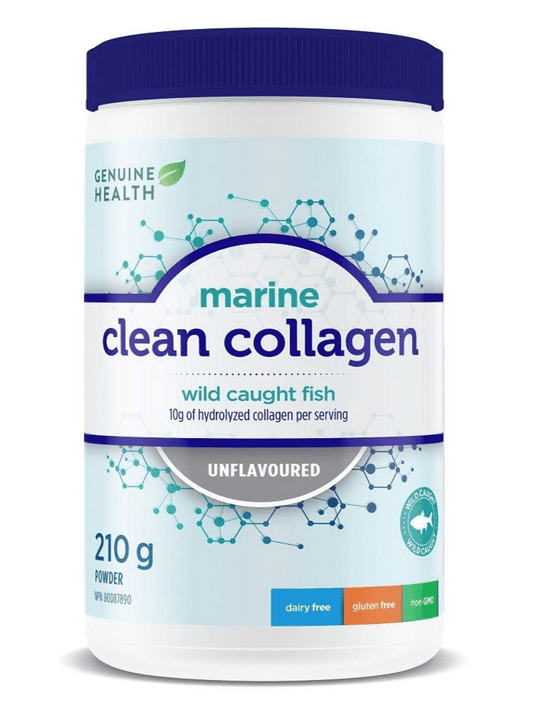 Genuine Health Clean Collagen Marine Unflavoured 210g 