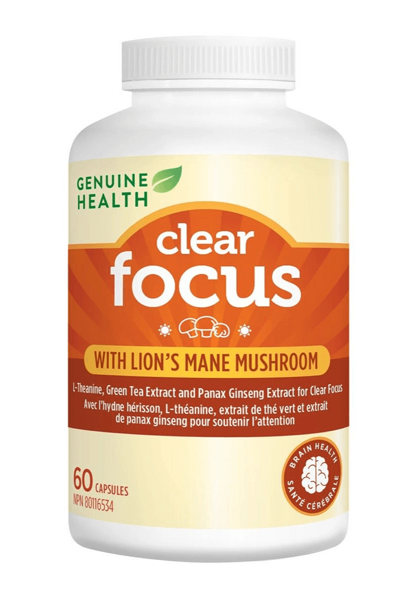 Genuine Health Clear Focus 60 Capsules 