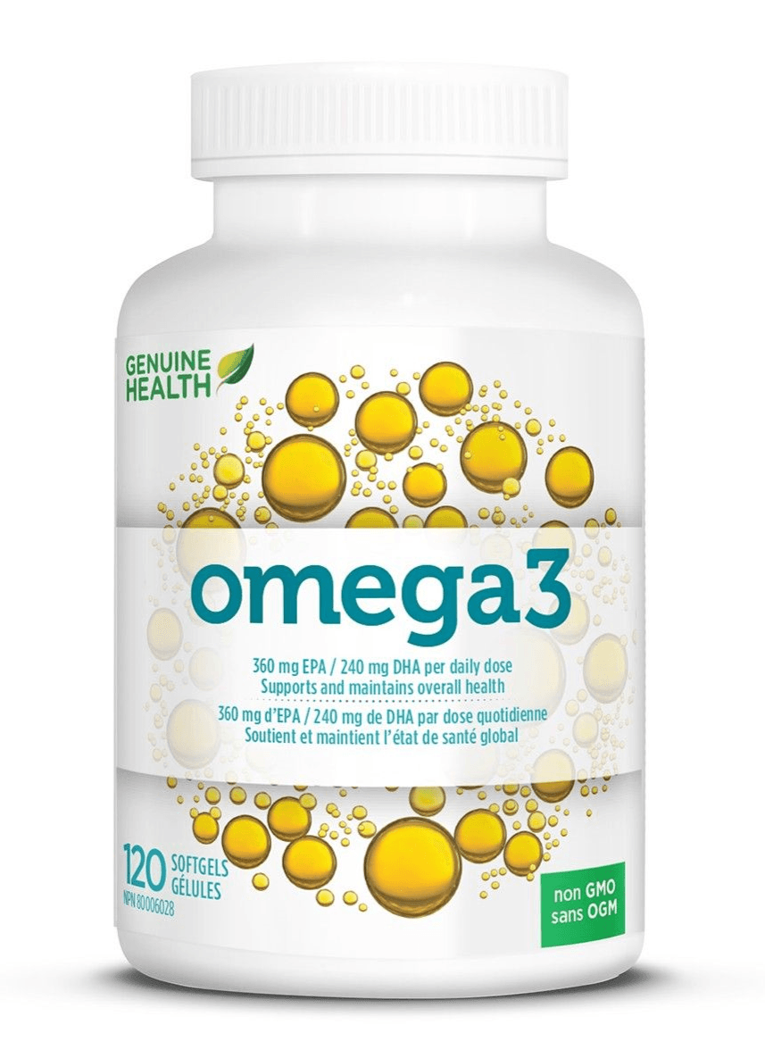 Genuine Health Omega3 120 Softgels 