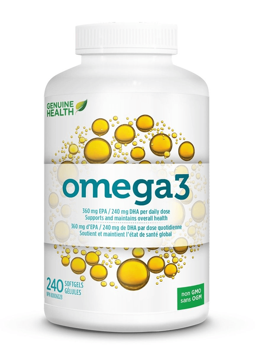 Genuine Health Omega3 240 Softgels 