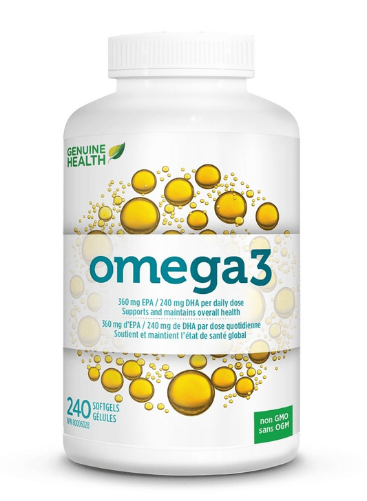 Genuine Health Omega3 240 Softgels 