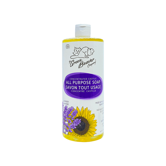 Green Beaver All Purpose Castile Soap Lavender 990ml