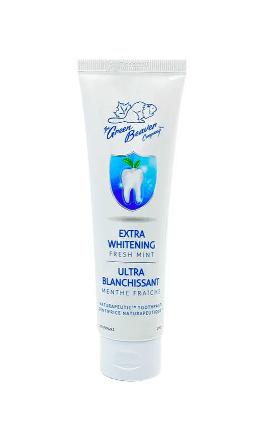 Green Beaver Naturapeutic Toothpaste Extra Whitening Fresh Mint 100g