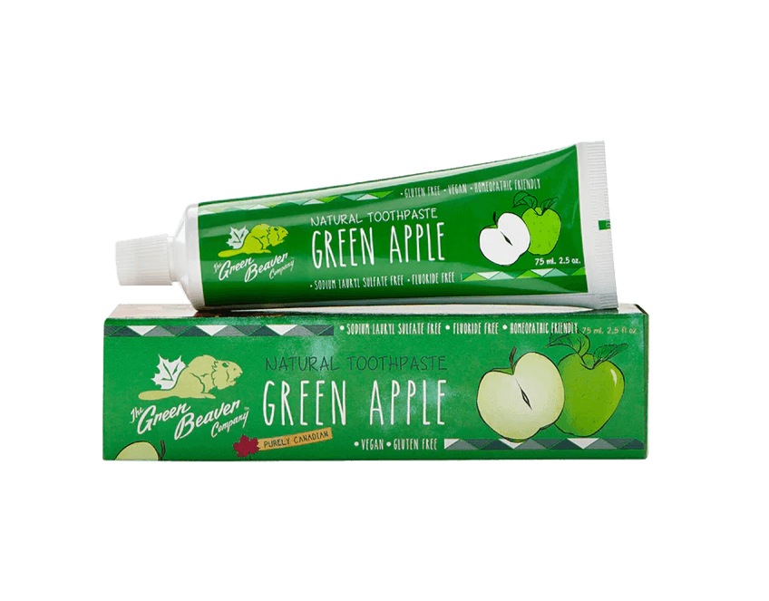 Green Beaver Toothpaste Green Apple 75mL
