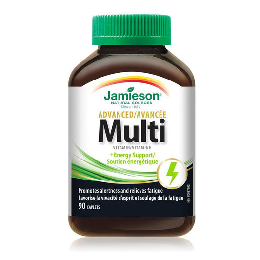 Jamieson Advanced Multivitamin + Energy Support 90 Caplets