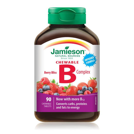 Jamieson B Complex Berry Bliss 90 Chewable