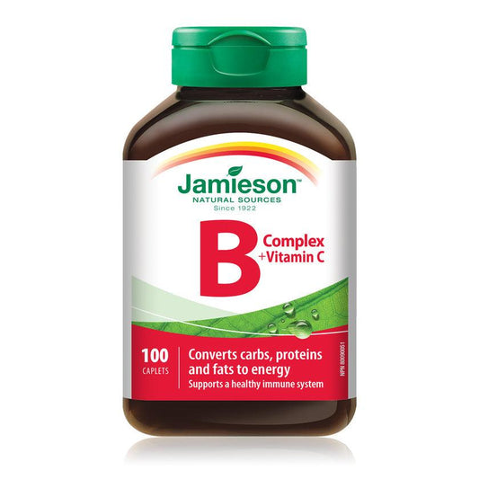 Jamieson B Complex + Vitamin C 100 Caplets