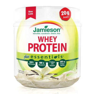 Jamieson Essentials plus Protein French Vanilla Powder 11 Servings