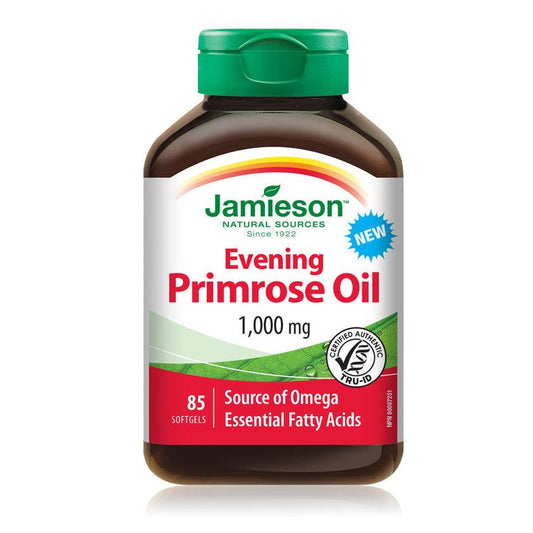Jamieson Evening Primrose Oil 1000mg 85 Softgels