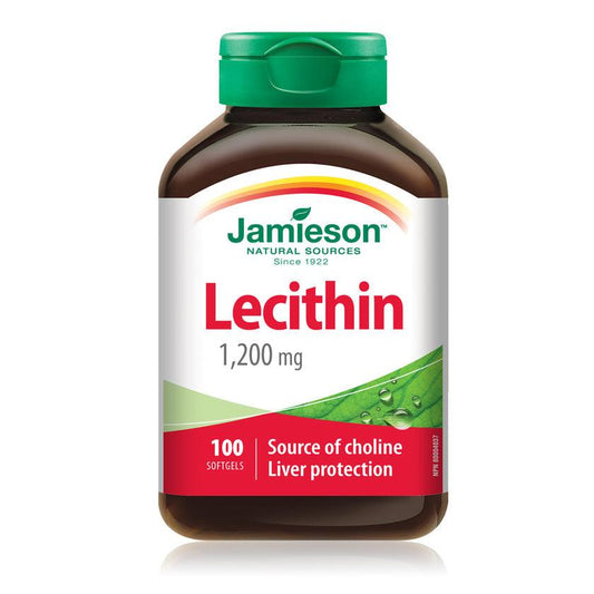 Jamieson Lecithin 1200mg 100 Softgels