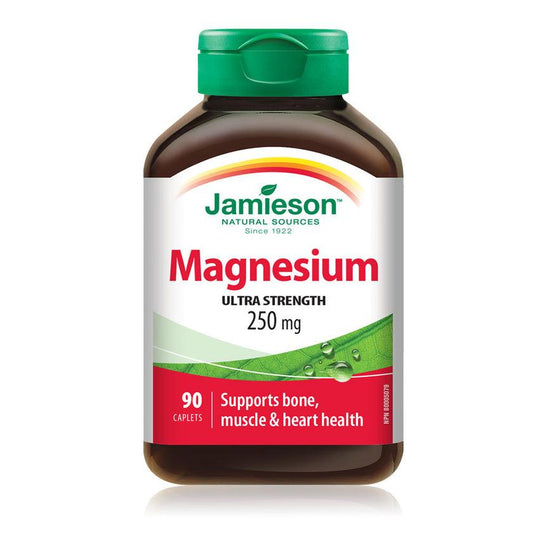 Jamieson Magnesium Ultra Strength 250mg 90 Caplets
