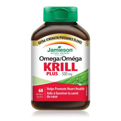 Jamieson Omega Krill Plus 500mg 60 Softgels