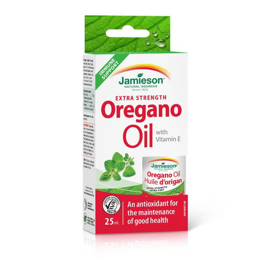 Jamieson Oregano Oil Extra Strength with Vitamin E 25mL Liquid